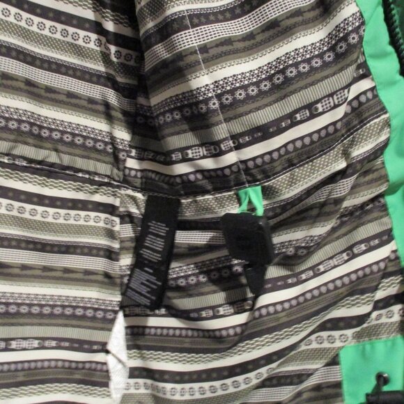 Womens Orage Ski Snow Winter Jacket 3 in 1 Green White Hooded - Picture 9 of 12